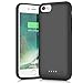 Xooparc Battery Case for iPhone 6s/6, 6000mah Protective Portable Charging Case Rechargeable Extended Battery Pack for Apple iPhone 6/6s(4.7’) Backup Power Bank Cover (Black)