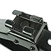 Scissor Car Jack 2 Ton Steel with Chromed Handle for Roadside Tire Change Repair, Black 1 Pcs