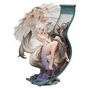 Animester 画狐 墨離 墨上離卿Ver. 1/7スケール PVC&木材&紙製 塗装済み完成品フィギュア