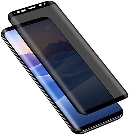 Galaxy S8 PLUS Screen protector, ARCTIC S8 PLUS Privacy Tempered Glass Anti-Spy [3D Curved][Case Friendly] [9H Hardness ] Screen Protector Shield For Samsung Galaxy S8 PLUS (Protector)
