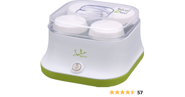 Jata YG523 Yogurtera para 4 Yogures sin Conservantes ni ...