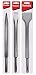 Makita 3 Piece - SDS-Plus Chisel & Bull Point Bit Set for SDS+ Rotary Hammers - Aggressive Demolition for Concrete & Tile - Carbide Tipped Bits