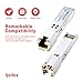 ipolex 10GBase-T SFP+ RJ45 Copper Transceiver Module for Cisco SFP-10G-T-S, Ubiquiti, D-Link, Supermicro, Netgear, Mikrotik (Cat6a/7, 30-Meter)