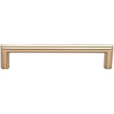 Top Knobs - TK942HB - Kinney Pull 5 1/16" - Honey Bronze - Lynwood Collection