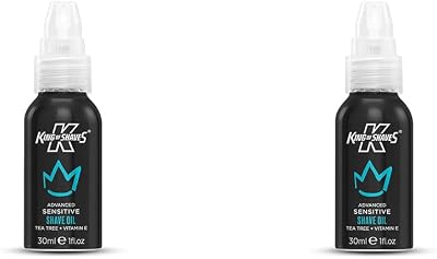 King of Shaves Advanced Sensitive Shaving Oil 2x30ml With Pump