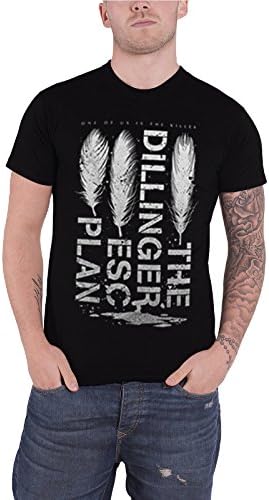 Dillinger Escape Plan one of us is the killer Official Mens New Black T Shirt