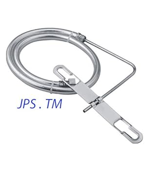 JPS TM Toilet Jet Spray or Bidget Hands Free Spray with 1.5 mtr Heavy PVC Hose (Type: American)