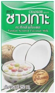 Chaokoh For Dessert Pandan Scent Cocout Milk 250ml