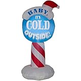 Airblown Christmas Holiday Blow Up Decoration Inflatable Baby Its Cold Outside Sign 3.5 Feet (1)