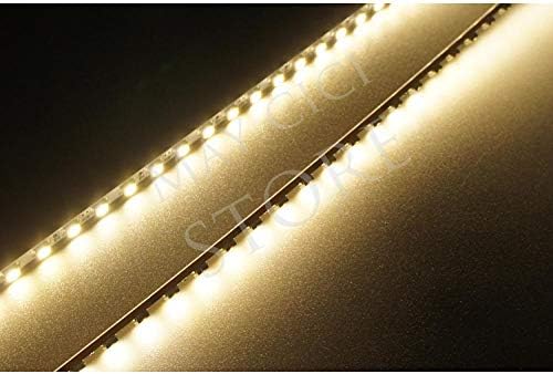 4mm Super Slim Rigid Bar SMD3528 Pure White Warm White Rigid LED Strip Lighting 60LEDs for Light Box White