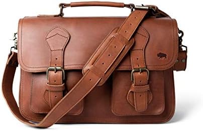 buffalo jackson denver leather briefcase
