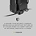 Vosker Security Camera Security Cable Lock with 2 Keys, Flexible Braided Steel, 6 Feet Long, Universal Cam and Protection Box Support