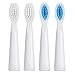 KIPOZI Electric Toothbrush Heads,Replacement Brush Heads for KIPOZI Sonic Electric Toothbrush,Soft Bristle,4 Pack