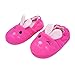 QGAKAGO(TM) Toddler Girl's Zebra Rabbit Cotton Warm Winter Non-slip Slipper