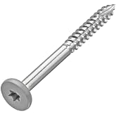#9 x 1-7/8 in. Stainless Steel Star Drive Pan Head Composite Fascia Screw (100-Pack) (Westminster Gray)