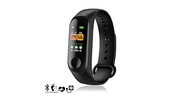 DAM DMZ055BK - Brazalete Inteligente Bluetooth 4.0, Color Negro :  Amazon.es: Electrónica