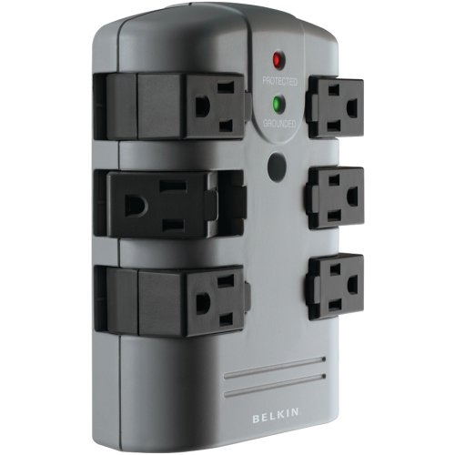 Belkin 6-Outlet Pivot-Plug Surge Protector