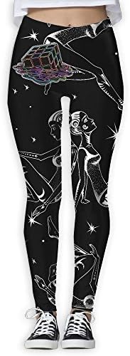 Melting Rubik's Cube Womenâ€s Slim Yoga Pants