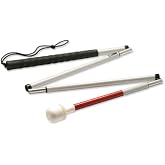 Ambutech 4-Sec Folding Graph Cane-Marsh Roller-54in