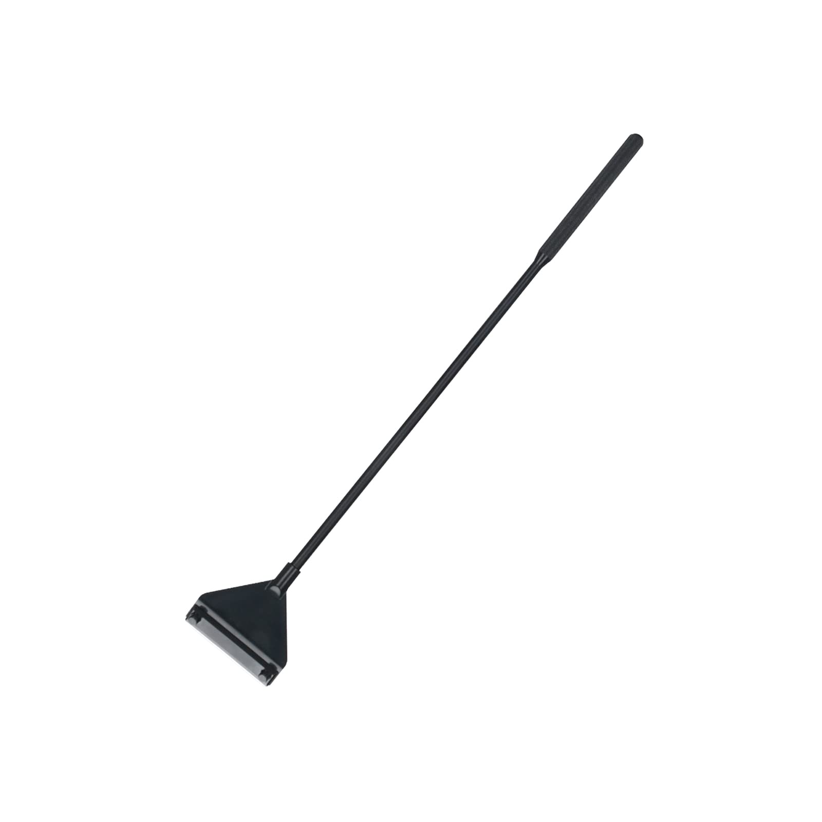 Gittcoll Aluminum Alloy Algae Scraper Lightweight Aquarium Cleaning Tool Length Adjustable Alga Removal Blades Long Telescopic Handle Clean Kit for Fish Tank Glass (90cm, Black)