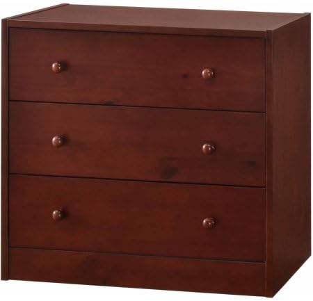 Canwood Whistler Junior 3-Drawer Chest, Cherry