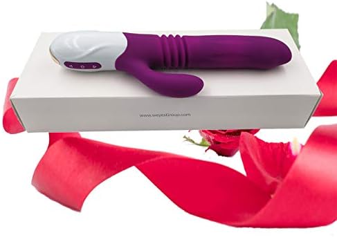 Big Size Thrusting Monster Fluttering Rabbit Body Msaager - 3 Rotating & 7 Vibrating Multispeed Versatility Wand for Women with Realistic Expansion Head by WLove