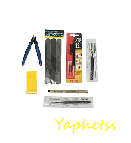 Gundam Modeler Basic Tools Craft Set For Car Model Building Repair Fix Kit