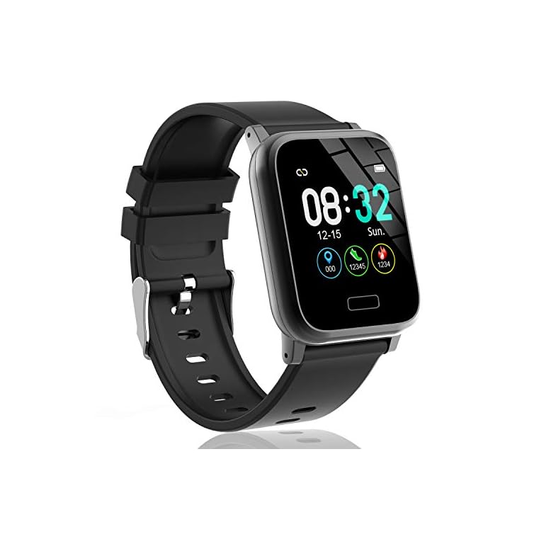 L8star Fitness Tracker HR, Activity Tracker with 1.3inch IPS Color Screen Long Battery Life
