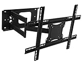 Mount-It! Full Motion Articulating TV Wall Mount Bracket for 32-70" Plasma, LED, LCD Flat Screens up to 100 Pounds and 600x400 VESA, Tilt, Swivel, Extend, Compress