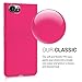 kwmobile TPU Silicone Case for BlackBerry KEYone (Key1) - Soft Flexible Shock Absorbent Protective Phone Cover - Fuchsia Matte