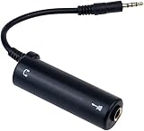Guitar Interface Converter, Guitar Effects Interface Adapter Converter Link for Phone, Guitar Audio Interface Phone Tuner Lightweight Audio Adapter for iPhonei/Pad/Android Processed