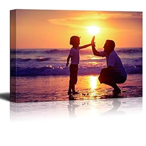 signwin Canvas Wall Art Father