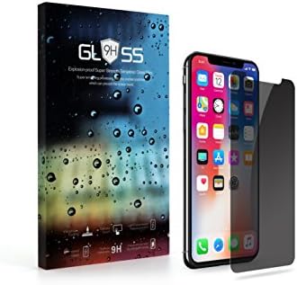 Privacy Screen Protector for iPhone X/XS Screen Protector Glass,GlassAnti-Fingerprint,Full Coverage，Bubble Free…