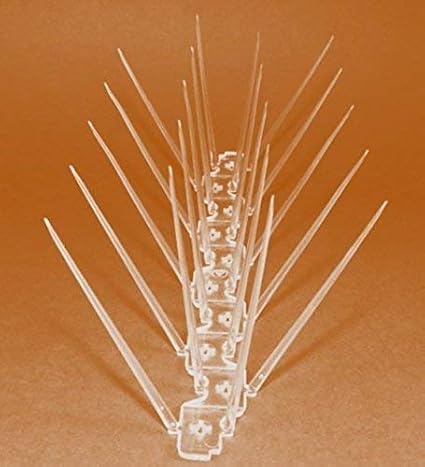 SpikeZone - Spikes for Bird & Pigeon, Bird Spikes, Pigeon Control Spikes, Bird Deterrent, Pigeon