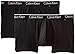 Calvin Klein Men's 2-Pack One Cotton Trunk, Black, Large
