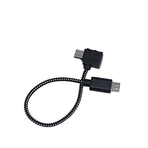 USB Data Cable Adapter with Android Micro USB Port Fits for DJI Spark Remote Controller Connects Android System Mobile Phones - Micro Line