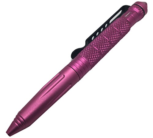 American Tactical Supply Co. Tactical Self-Defense Pen with Glass Breaker/DNA Catcher (Pink)