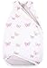 Woolino Merino Wool and Organic Cotton Baby Sleeping Bag - 4 Season Classic Sleep Sack - Two-Way Zipper Sleeping Bag for Baby and Toddler - 0-6 Months - Butterfly