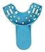Dynarex Professional Dental Impression Trays Anterior Lower No. 10 12-Pack Disposable Perforated Plastic Trays