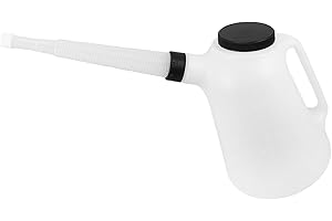 5 Liter Liquid Oil Measuring Jug and Scale Oil Measuring Jug Oil Pot with Automotive Oil Dispenser Flexible Spout