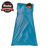 WELOVE Cotton Sleeping Bag Liner Camping Sheets Sleep Sack Camping Travel Bed for Youth Outdoor Picnic Travel Sheet Sleep Sack for Travel, Youth Hostels, Picnic, Planes, Trains