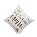 Highpot Young Pillow Simple Animals/Letters Pillowcase, Christmas Stylish Minimalist Style Logo Square Cushion Cover (C4)