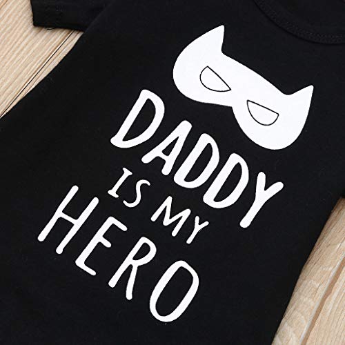 Little Story Baby Short Sleeve Alphabet Cartoon Camouflage Hakama Trousers Set Newborn Infant Baby Boy - Thumbnail 4