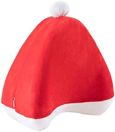 HOOPERT Leg Positioner Pillows Legacy Leg Pillow for Back, Hip, Legs & Knee Support Wedge & Sciatica Nerve Pressure Relief (Red)