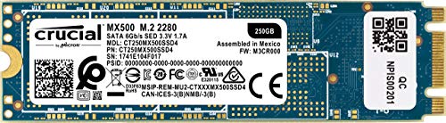 2 Crucial+MX500+250GB+2280SS+Internal