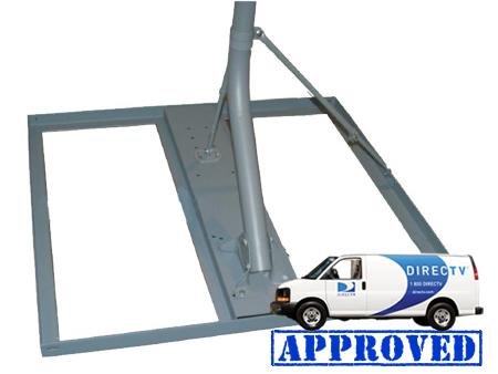 Perfect Vision Non-penetrating mount for satellite dish (does not include mast)