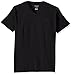 Champion mens Classic Jersey V-neck T-shirt Shirt, Black, XX-Large US