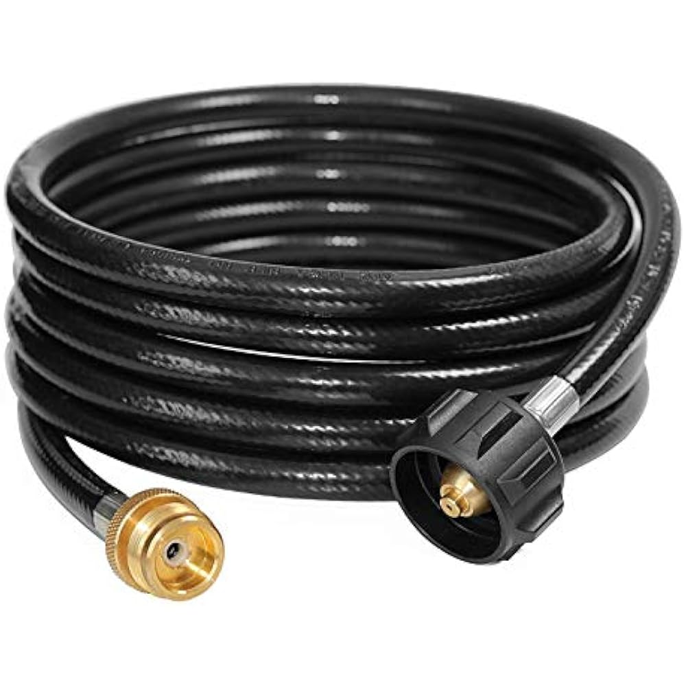 12 Ft Propane Tank Converter Adapter Hose Assembly Replacement QCC1