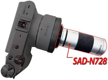 Tele lens for Samsung NX-500 series with 16-50mm zoom lens