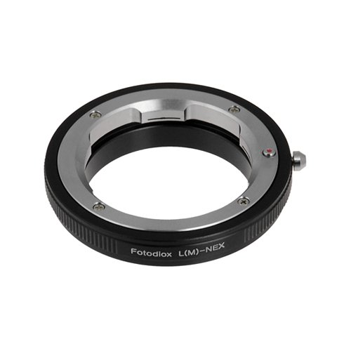 Fotodiox Lens Mount Adapter - Leica M Rangefinder Lens to Sony Alpha E-Mount Mirrorless Camera Body